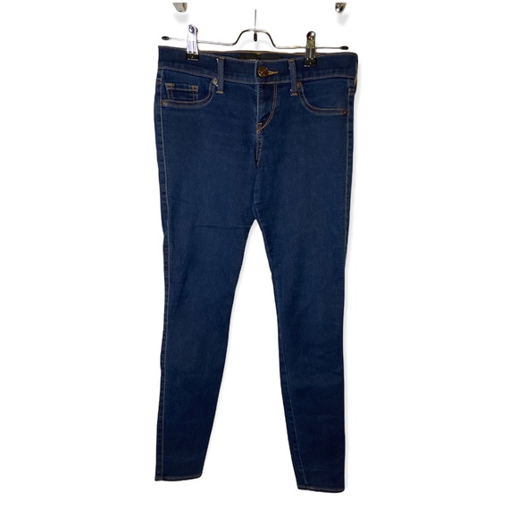 Express dark wash extreme stretch jeggings